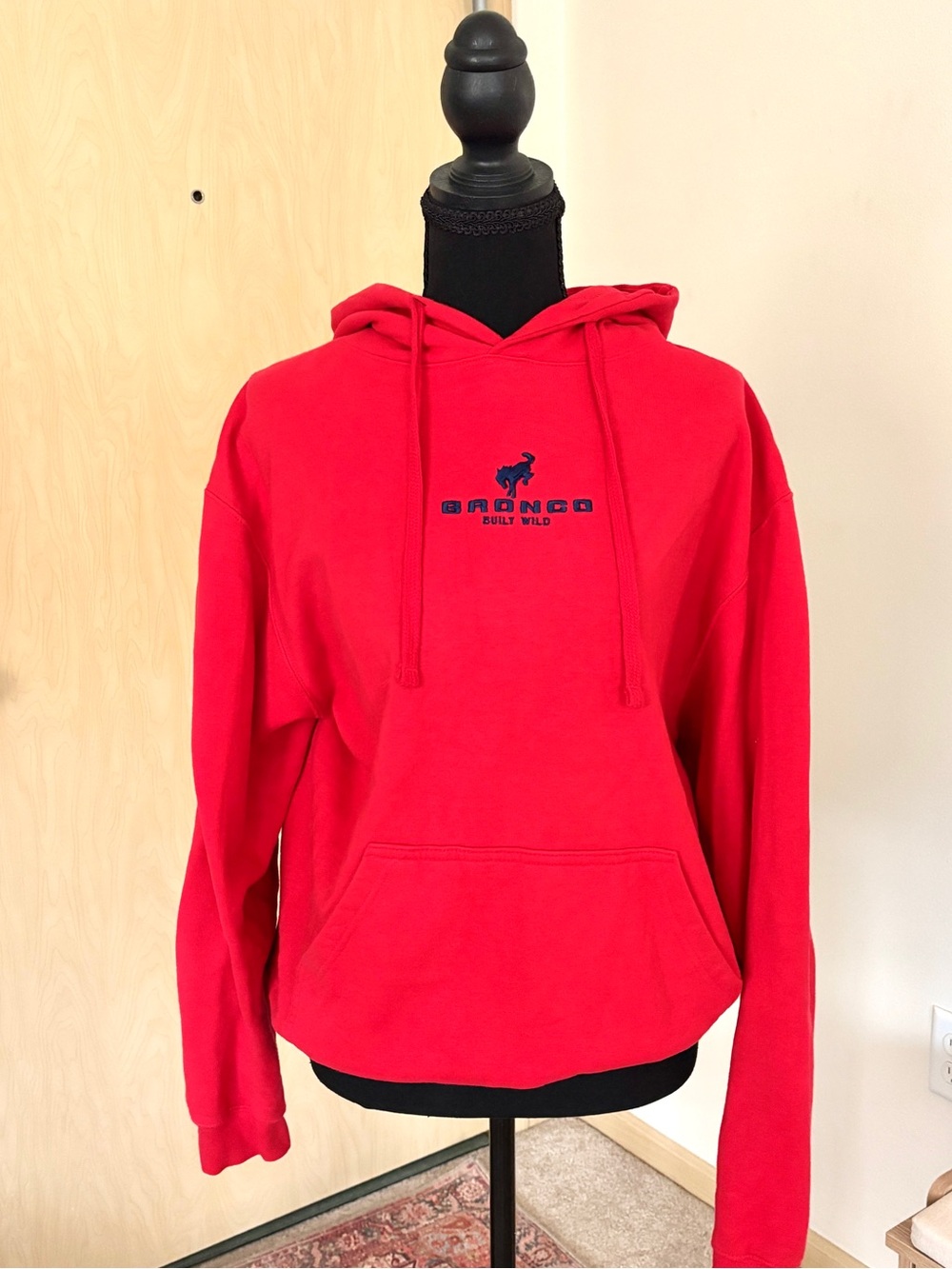 Red Bronco Car Brand Hoodie